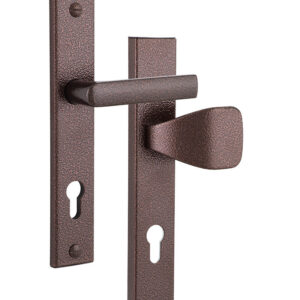 Захисна фурнітура ROSTEX 802 R fix-mov PZ 72 мм коричневий антик 38-55 мм 3 клас (Чехія)