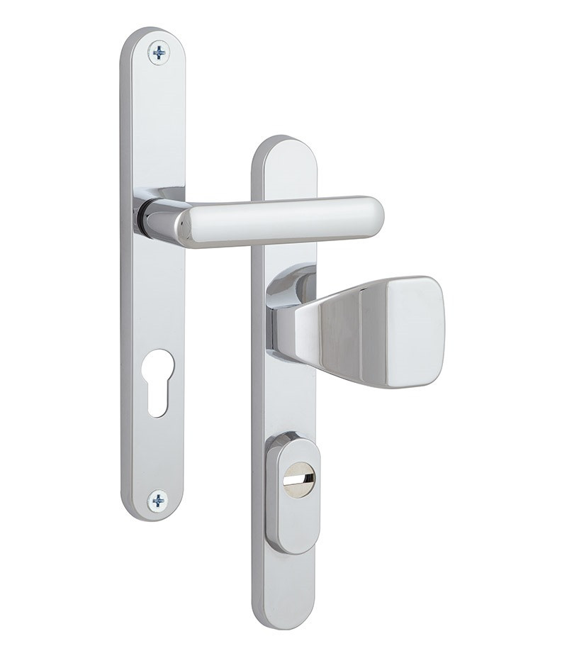 Захисна фурнітура ROSTEX PROFILE_PRO Z fix-mov 72 мм хром полірований 19,5 мм 40-45 мм (Чехія)