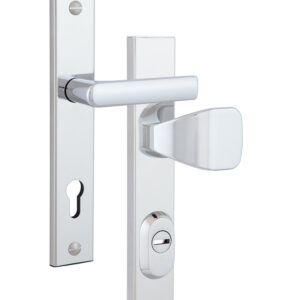 Захисна фурнітура ROSTEX R1/R4 R fix-mov 72 мм хром полірований 22 мм (Чехія)