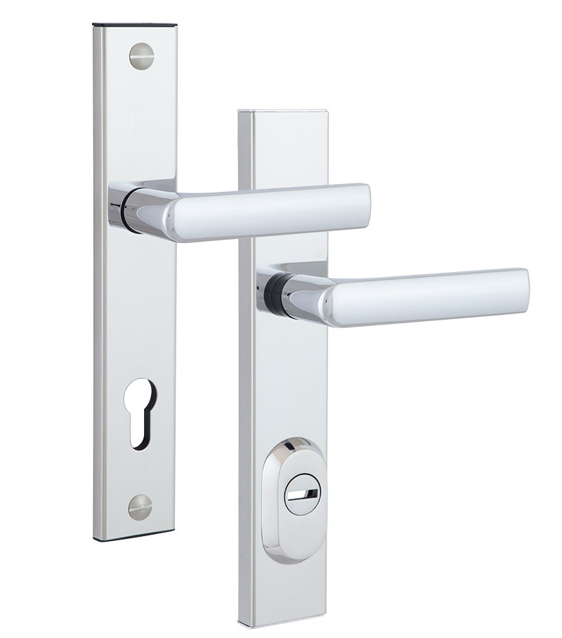 Захисна фурнітура ROSTEX R1/R4 85 мм хром полірований (Чехія)