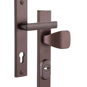 Захисна фурнітура ROSTEX R1/R4 R fix-mov 85 мм коричневий антик (Чехія)