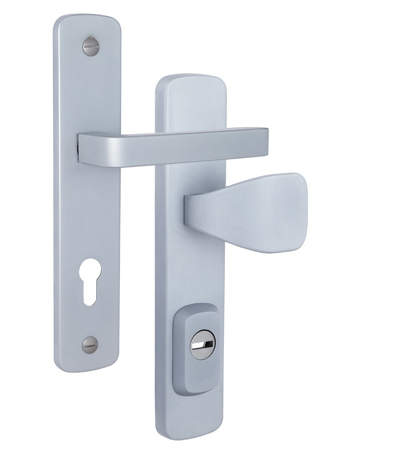 Фурнітура захисна ROSTEX ASTRA R fix-mov 90 мм хром/матовий (Чехія)