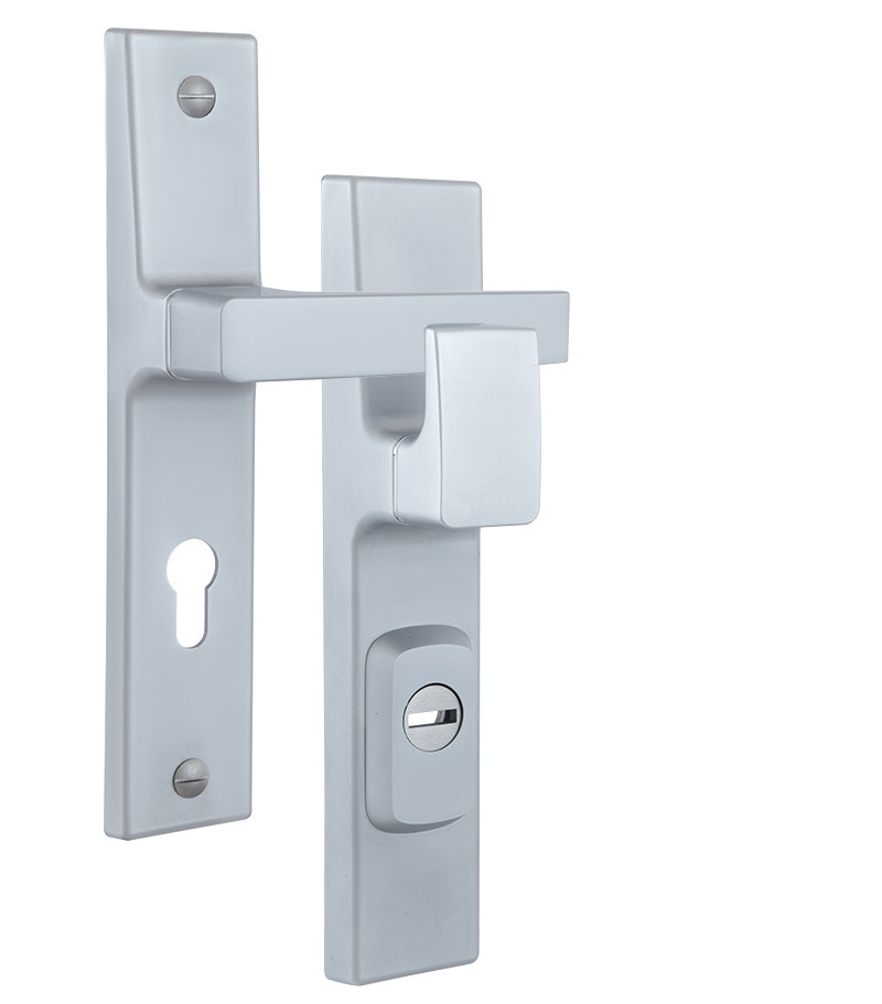 Захисна фурнітура ROSTEX OFFICE R fix-mov 90 мм хром/матовий (Чехія)