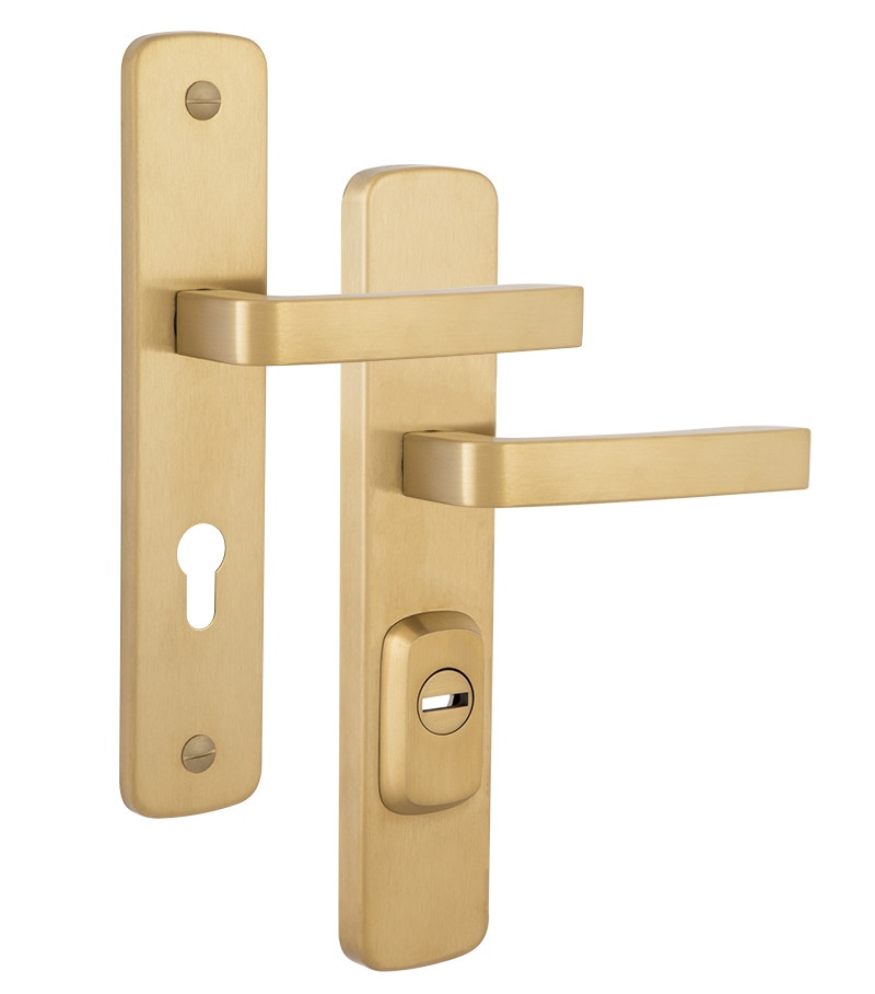 Захисна фурнітура ROSTEX ASTRA R mov-mov 72 мм титан pvd матовий 22 мм 38-55 мм 3 клас (Чехія)