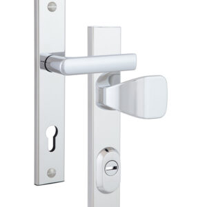 Захисна фурнітура ROSTEX R1/R4 R fix-mov 92 мм хром полірований 3 клас (Чехія)