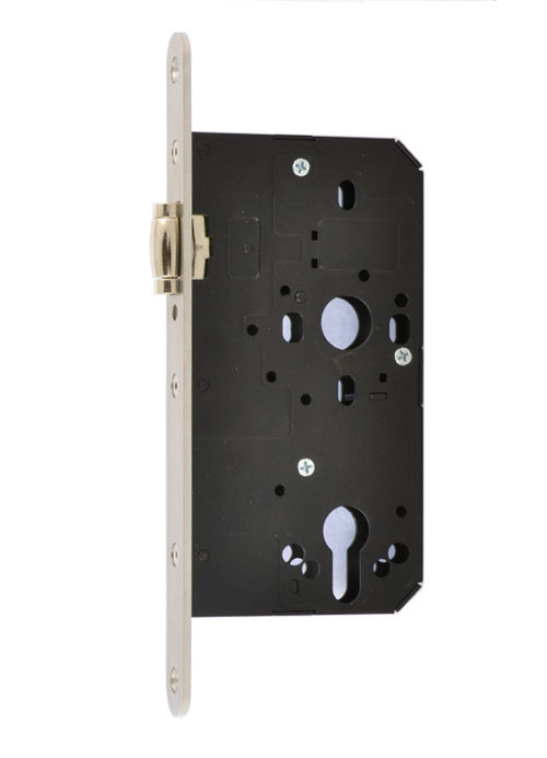 Замок врізний SANTOS 1-WAY DIN 702 SS UNIV ВЅ60мм 72мм with_roller_w/o_rigel SP (Португалія)