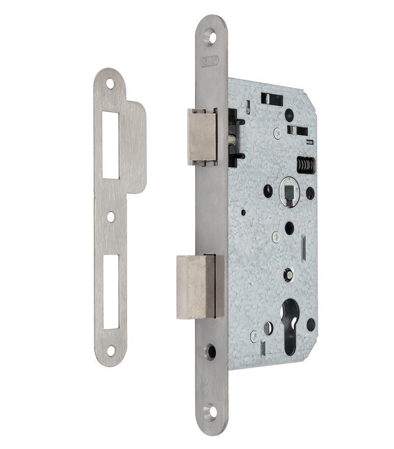 Замок врізний NEMEF 1-WAY DIN 6602/35 SS UNIV ВЅ60мм 72мм SP (Нідерланди)