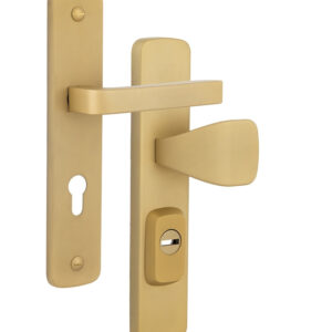 Фурнітура захисна ROSTEX ASTRA R fix-mov 72 мм титан pvd сатин 22 мм 3 клас (Чехія)