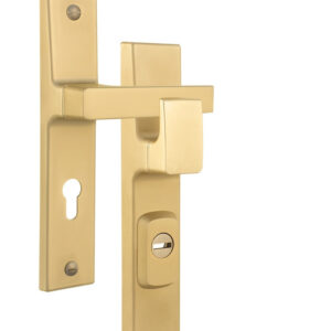 Фурнітура захисна ROSTEX OFFICE R fix-mov 85 мм титан_pvd_сатин 23 мм 3 клас (Чехія)