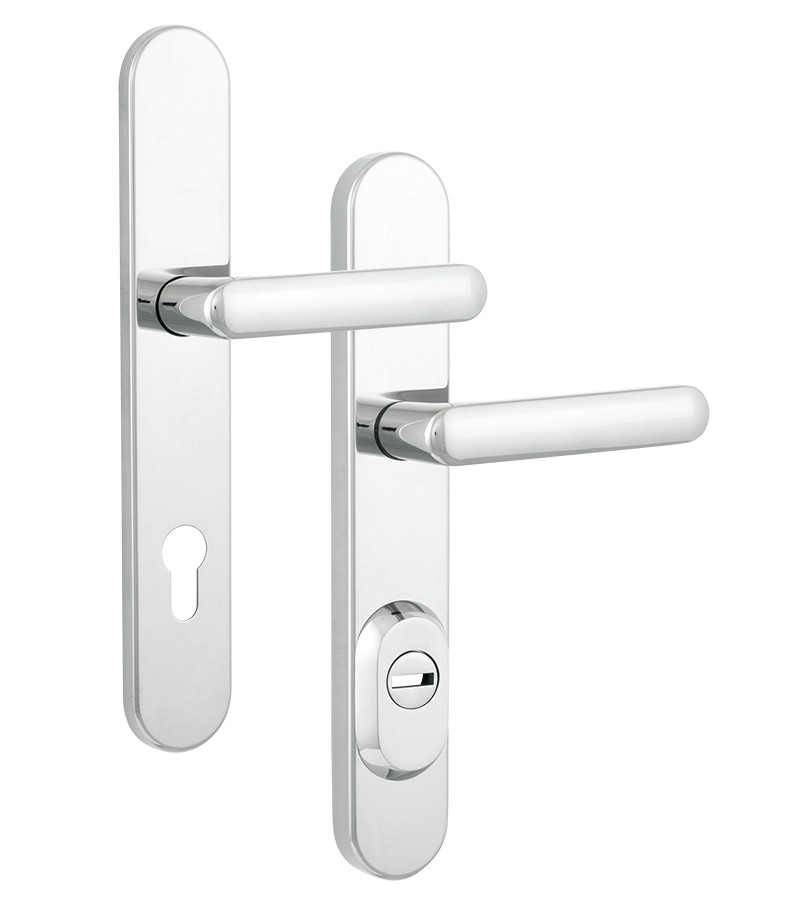 Захисна фурнітура ROSTEX EXСLUSIVE RX-40 mov-mov 85 мм хром полірований 3 клас (Чехія)