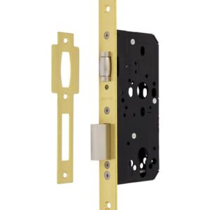 Замок врізний SANTOS 1-WAY DIN 712 PB UNIV BS50 мм 72 мм with_roller SP (Португалія)