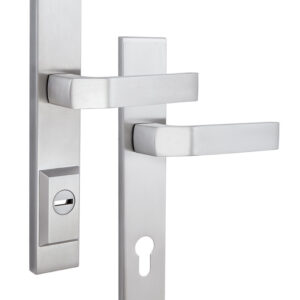 Захисна фурнітура ROSTEX RN1/RN4 R mov-mov 90 мм нержавіюча сталь матова 3 клас (Чехія)