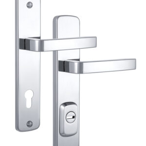 Захисна фурнітура ROSTEX *ASTRA R mov-mov 90 мм хром полірований 3 клас (Чехія)