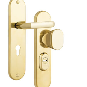 Захисна фурнітура ROSTEX UNIVERSAL R fix-mov 85 мм титан pvd 71-85 мм Ovalne/Baryt (Чехія)