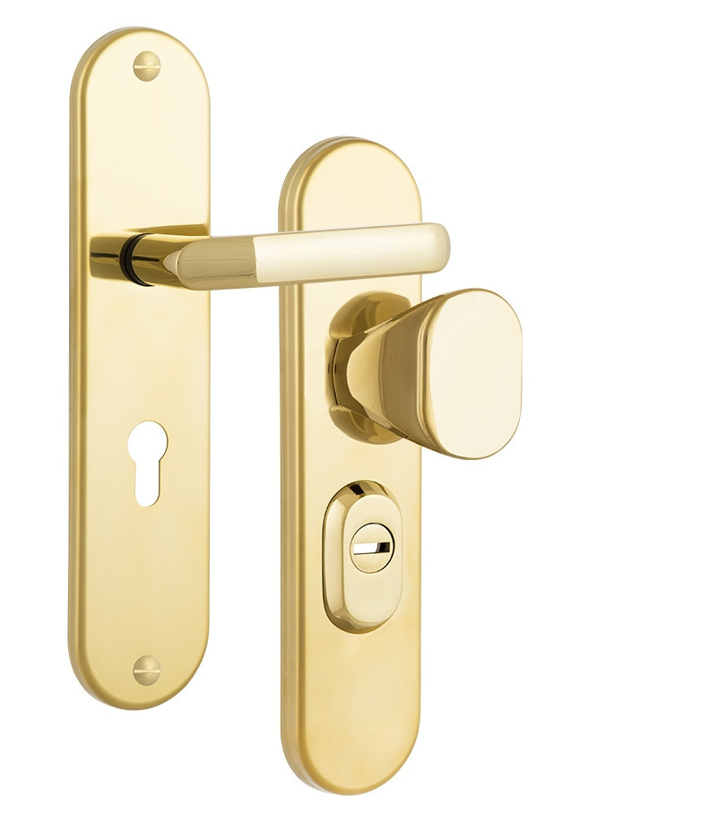 Захисна фурнітура ROSTEX UNIVERSAL R fix-mov 90 мм титан pvd 38-55 мм (Чехія)