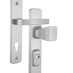 Фурнітура захисна ROSTEX ASTRA R fix-mov 85 мм нержавіюча сталь матова 3 клас (Чехія)