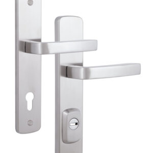 Захисна фурнітура ROSTEX ASTRA R mov-mov 92 мм нержавіюча сталь матова 3 клас (Чехія)