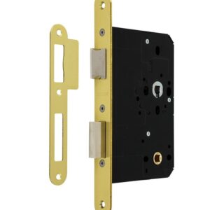 Замок врізний SANTOS 1-WAY DIN 778 PB UNIV ВЅ80мм 78мм SP (Португалія)