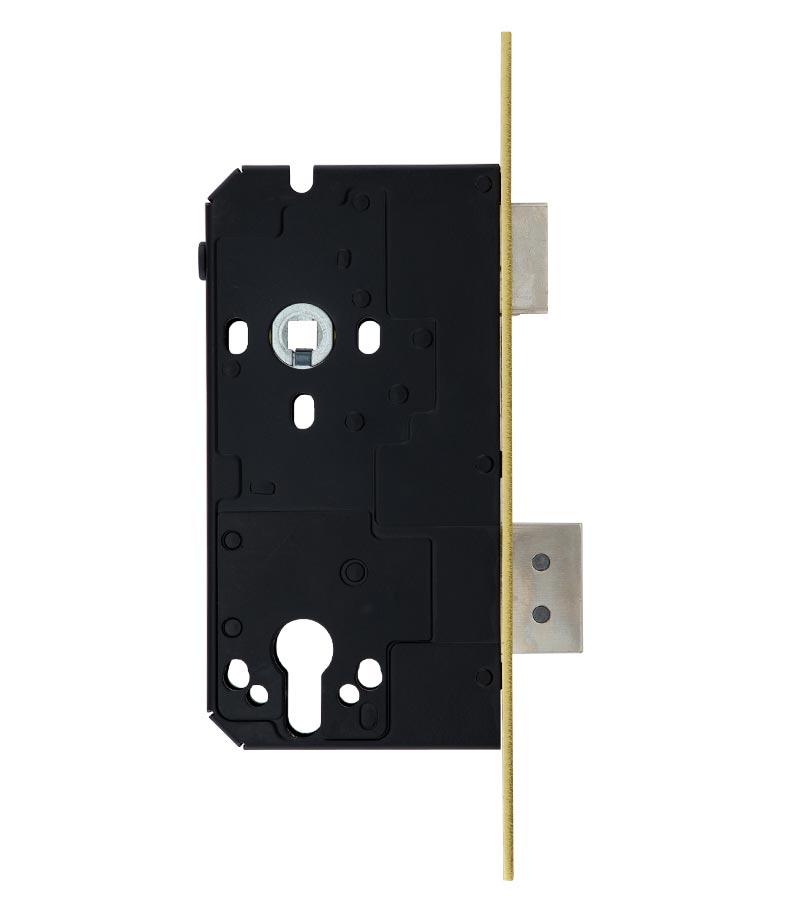 Замок врізний MUL-T-LOCK 1-WAY DIN 790 PB UNIV ВЅ60мм 90мм SP (Ізраїль)