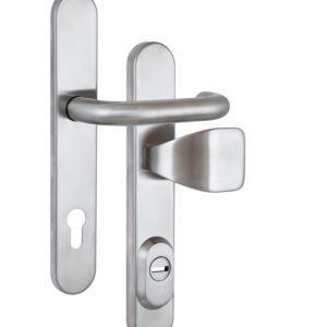 Захисна фурнітура ROSTEX BRAVO RX-40 fix-mov 92 мм нержавіюча сталь матова 2 клас (Чехія)