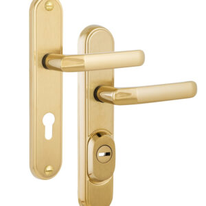 Захисна фурнітура ROSTEX DECOR R fix-mov DIN 72 мм титан pvd матовий 38-45 мм Baryt (Чехія)