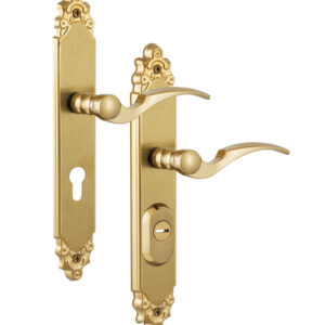 Захисна фурнітура ROSTEX OZDOBNA R mov-mov 92 мм, титан pvd матовий 38-45 мм (Чехія)