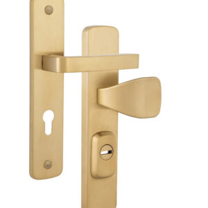 Захисна фурнітура ROSTEX ASTRA R fix-mov 90 мм титан pvd матовий Hranate (Чехія)