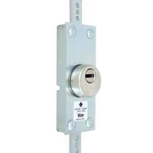 Замок врізний VIRO 2-WAY DIN 8271 BRUSHED_NICKEL UNIV with_protector w/o_SP (Італія)
