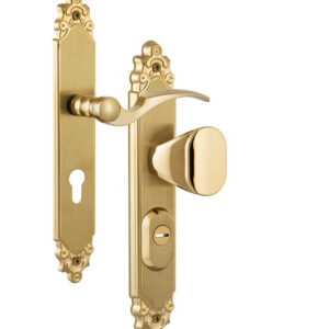 Захисна фурнітура ROSTEX OZDOBNA R fix-mov 90 мм титан pvd матовий права (Чехія)