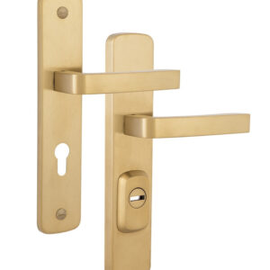 Фурнітура захисна ROSTEX ASTRA R mov-mov 85 мм нержавіюча сталь матовий титан PVD (Чехія)