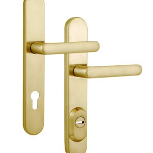 Захисна фурнітура ROSTEX EXСLUSIVE RX-40 mov-mov DIN PLATE 92 мм нерж. сталь матовий титан pvd (Чехія)