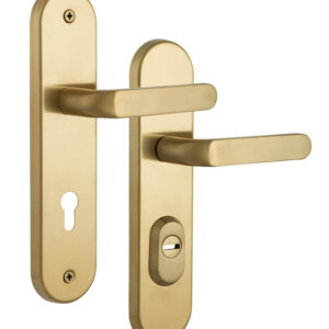 Захисна фурнітура ROSTEX SOLID-PRO 85 мм нерж. сталь матовий титан (Чехія)