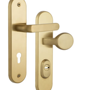 Фурнітура захисна ROSTEX SOLID-PRO F fix-mov 85 мм нерж. сталь матовий титан pvd 13 мм (Чехія)