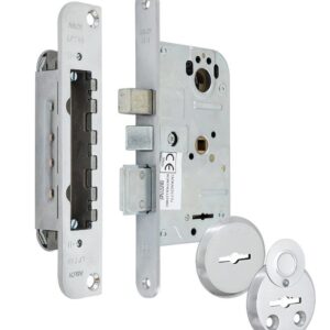 Замок врізний ABLOY 1-WAY FIN+СУВАЛЬДНИЙ 451S CR CHROME UNIV ВЅ50мм 55мм 3KEY SP (Фінляндія)