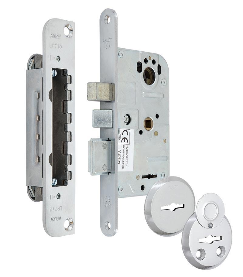 Замок врізний ABLOY 1-WAY FIN+СУВАЛЬДНИЙ 451S CR CHROME UNIV ВЅ50мм 55мм 3KEY SP (Фінляндія)