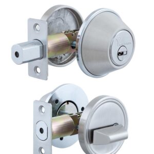 Замок врізний MUL-T-LOCK 1-WAY DEAD_BOLT DBM SATIN_NICKEL UNIV BS60 мм * ClassicPro VIP_CONTROL 2KEY+3K(САД)