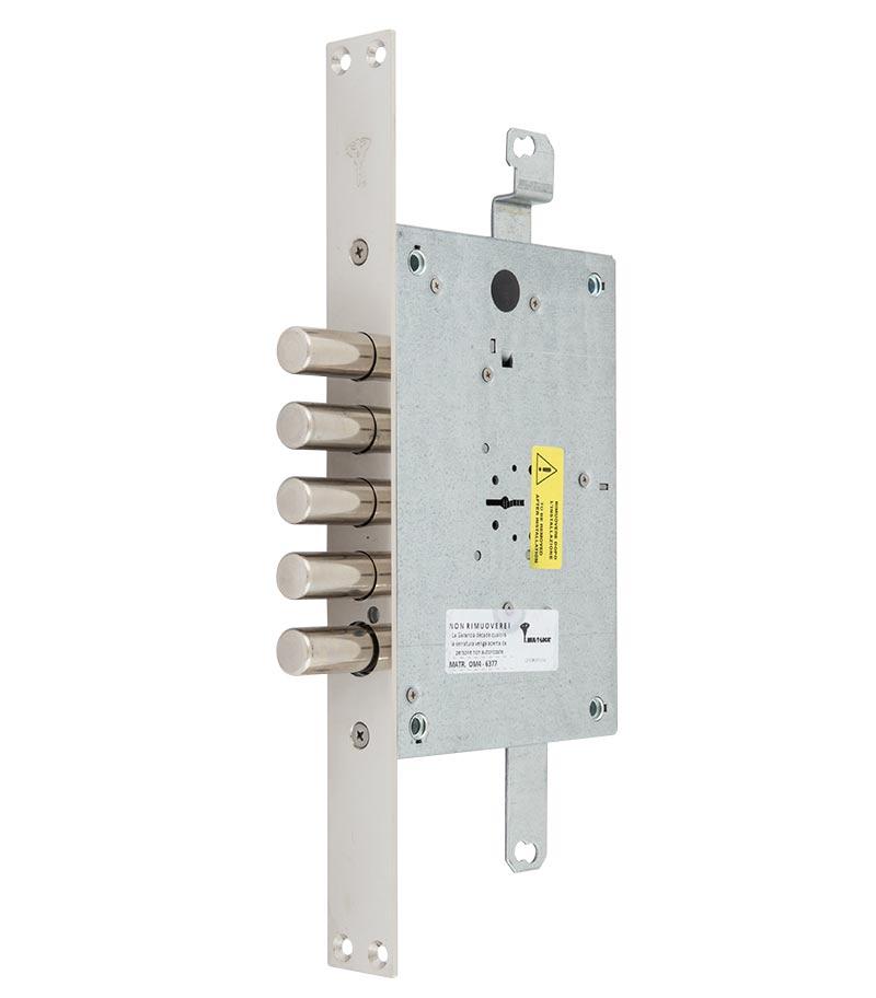 Замок врізний MUL-T-LOCK 3-WAY MATRIX DFMA0328M CR UNIV ВЅ65мм 3KEY MTR_M 110мм w/o_SP (Ізраїль)