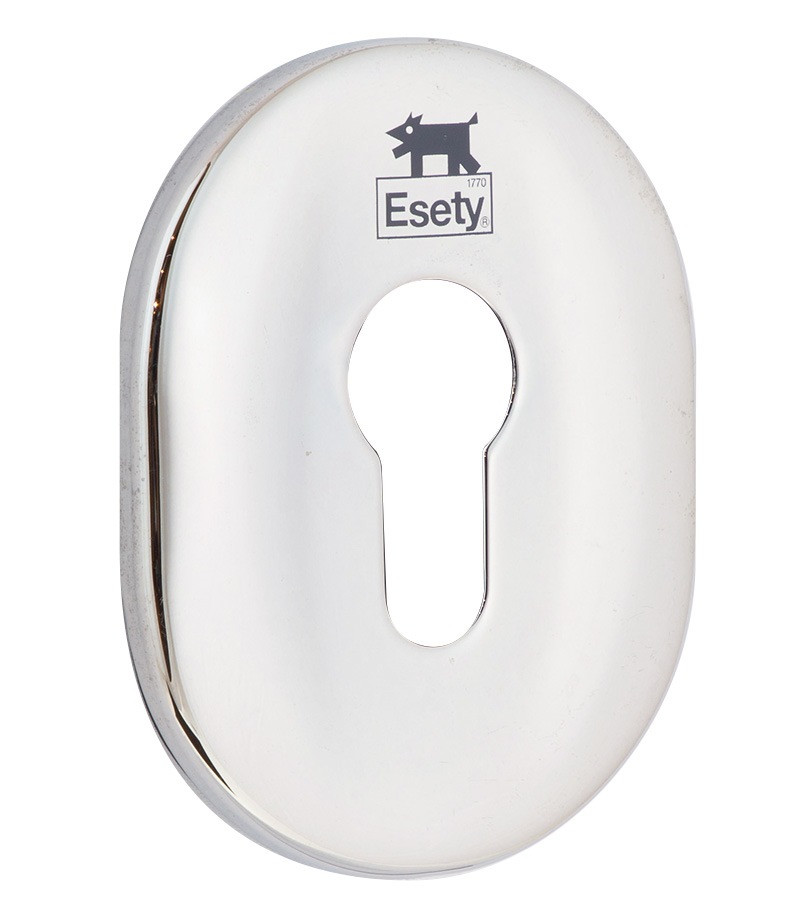 Щиток ESETY A618 DIN OVAL 40-50 мм хром полірований (Ізраїль)