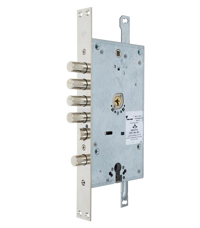 Замок врізний MUL-T-LOCK 3-WAY OMEGA+DIN OFMPB30328L CR UNIV ВЅ65мм 85мм *OMEGA O/K w/o_SP (Ізраїль)