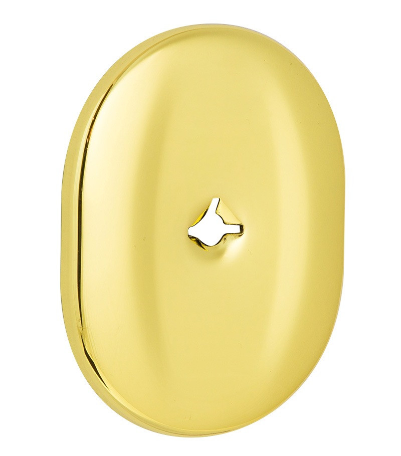 Накладка MUL-T-LOCK A703 OMEGA OVAL латунь PVD (Ізраїль)
