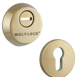 Протектор MUL-T-LOCK SL3 DIN ROUND 14,5 мм 48-53мм Латунь полірована (Ізраїль)
