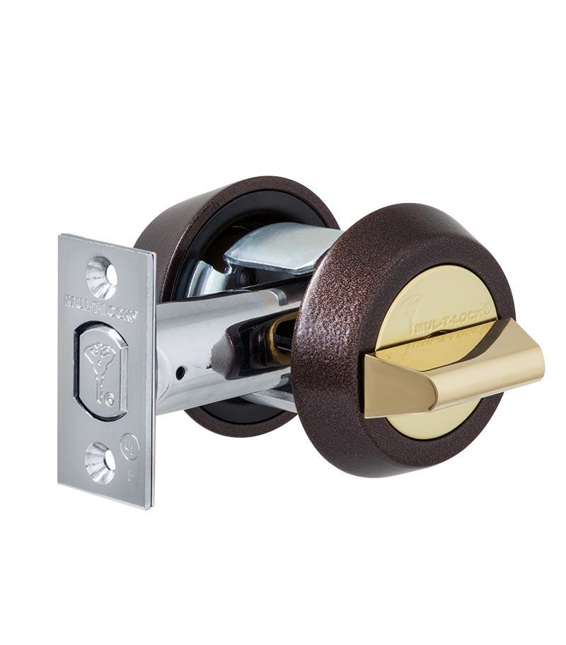 Замок врізний MUL-T-LOCK 1-WAY DEAD_BOLT HERCULAR BROWN UNIV BS60/70мм *MT5+ 3KEY DND2C_B/S 948B wood (Ізраїль)