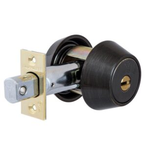 Замок врізний MUL-T-LOCK 1-WAY DEAD_BOLT HERCULAR ANTIQUE_BRONZE UNIV BS60/70мм *MT5+ 3KEY DND2C_B/S (Ізраїль)
