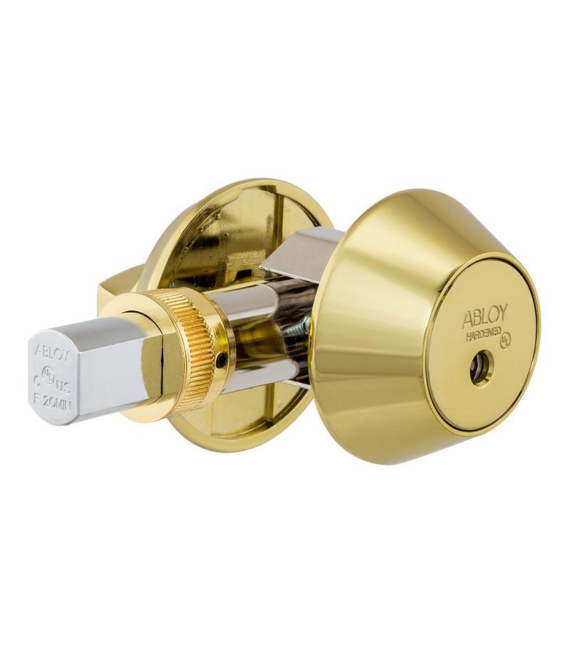Замок врізний ABLOY 1-WAY полірована латунь (Фінляндія)