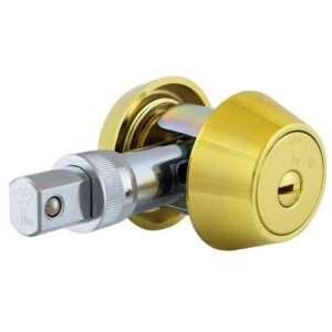 Замок врізний MUL-T-LOCK 1-WAY DEAD_BOLT HERCULAR SHINY_BRASS UNIV BS60/70мм *MT5+ VIP_CONTROL 2KEY+ (Ізраїль)