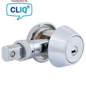 Замок врізний MUL-T-LOCK 1-WAY DEAD_BOLT HERCULAR CHROME_NICKEL UNIV BS60/70мм *INTERACTIVE+ CLIQ (Ізраїль)