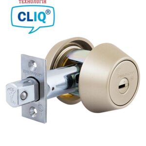 Замок врізний MUL-T-LOCK 1-WAY DEAD_BOLT HERCULAR SATIN_NICKEL UNIV BS60/70мм *MT5+ CLIQ M/S GAMMA (Ізраїль)