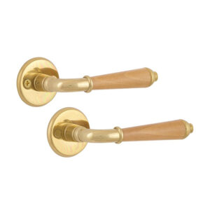 Ручка дверна ABLOY MINNEA 26/006 латунь полірована (Фінляндія)