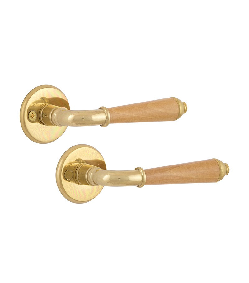 Ручка дверна ABLOY MINNEA 26/006 латунь полірована (Фінляндія)