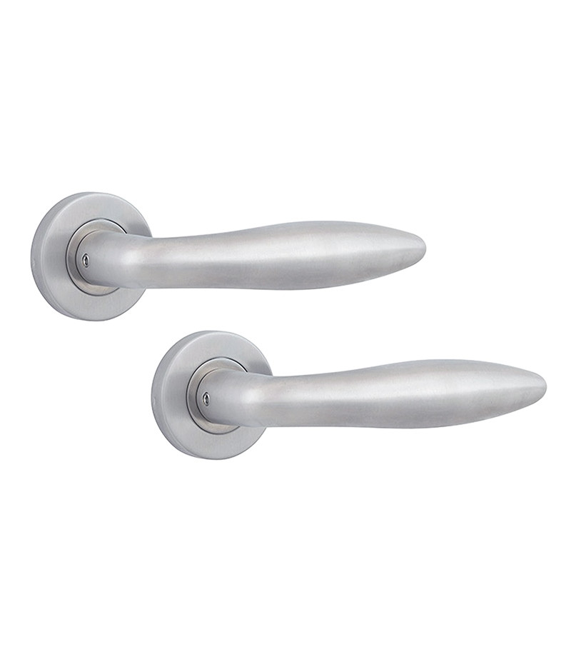 Ручка дверна ROSTEX BOLZANO ES53 Нерж.сталь мат (Чехія)